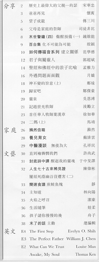 Index Page