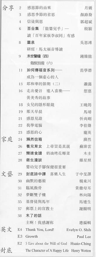 Index Page