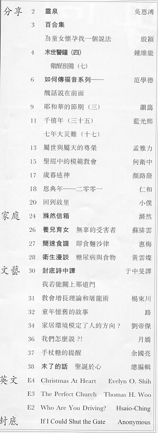 Index Page